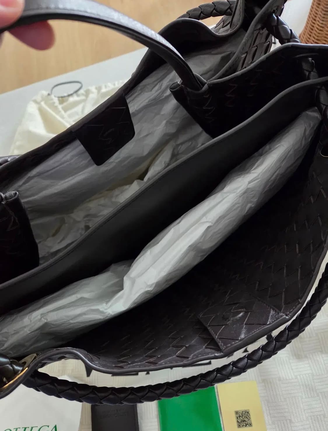 보테가베네타 안디아모 라지 브라운 상품이미지3