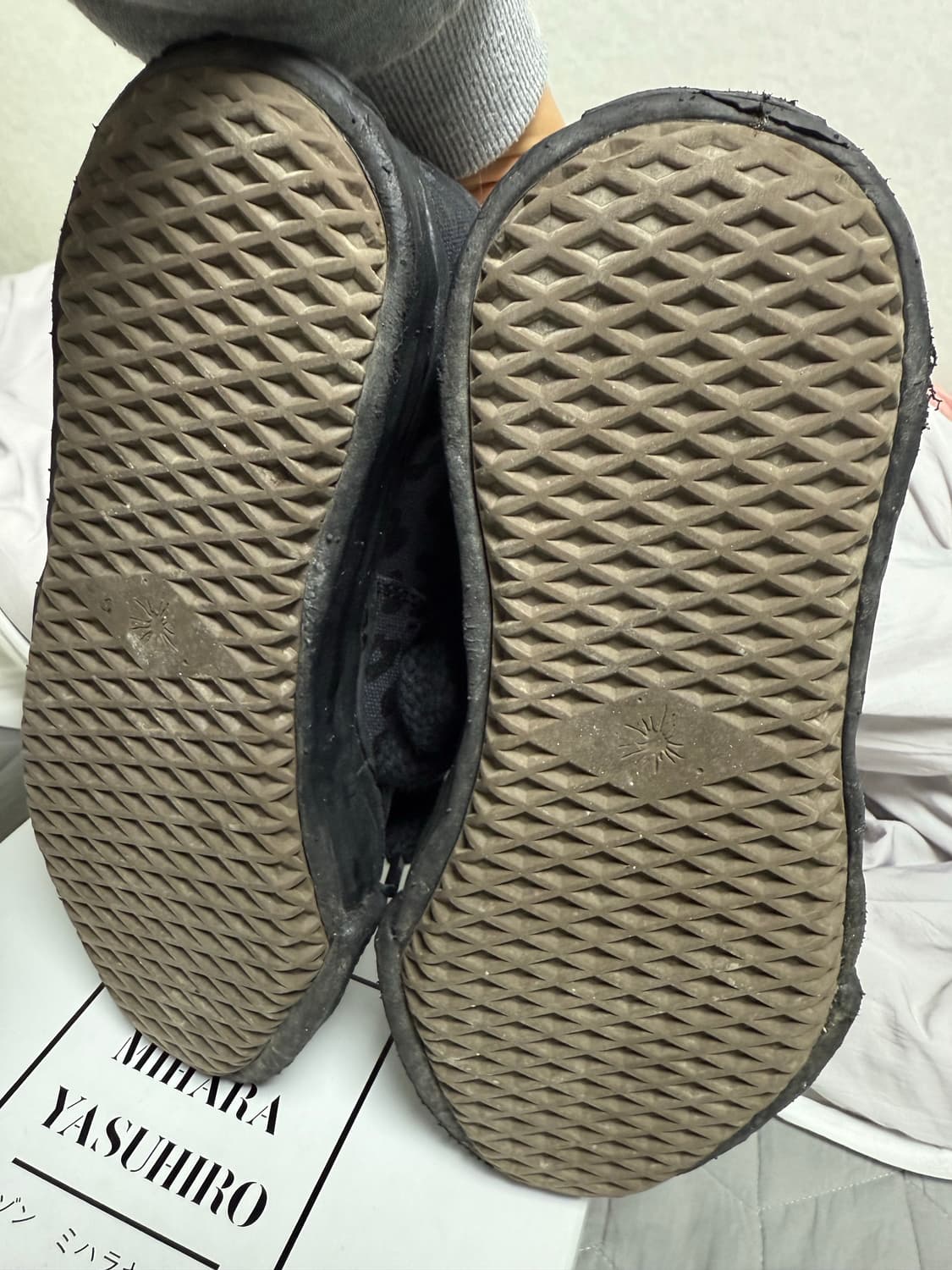 메종 미하라 야스히로 베이키 og 레오파드 블랙 40 상품이미지6