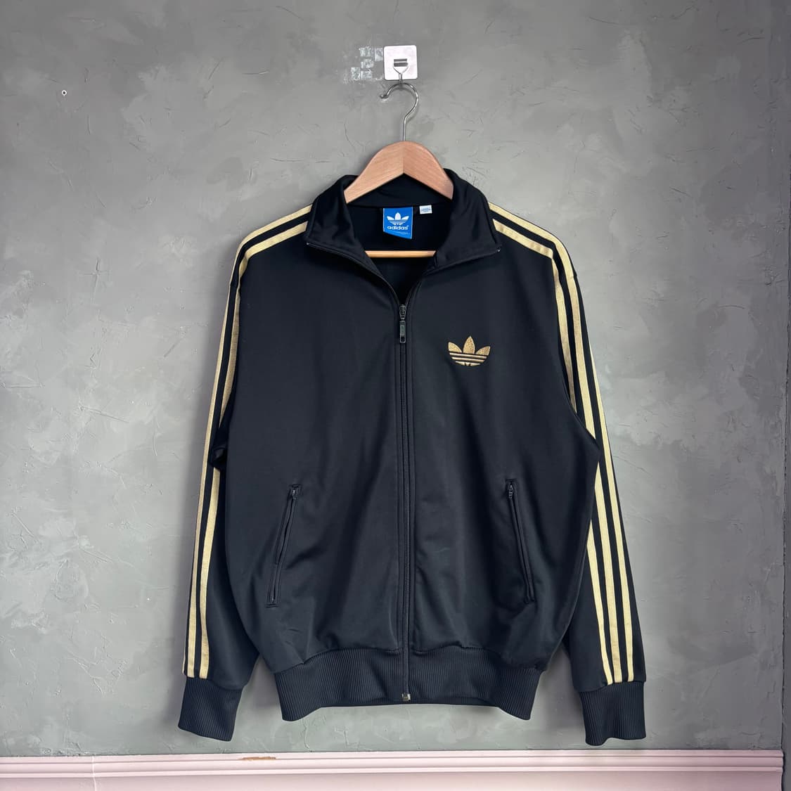 아디다스 파이어버드 져지 트랙탑 검금 상품이미지1