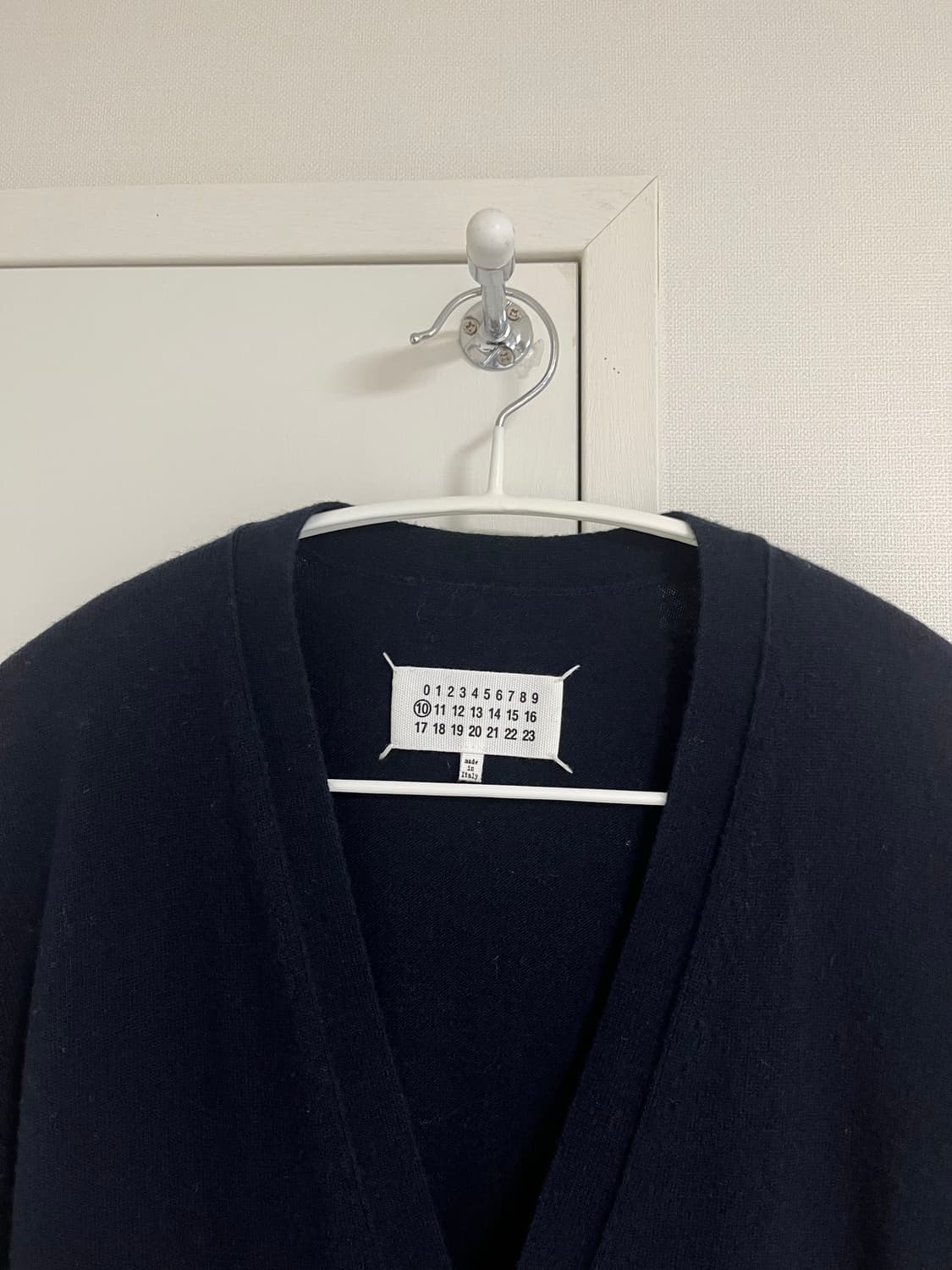 마르지엘라 울 가디건 (네이비) s사이즈 상품이미지2