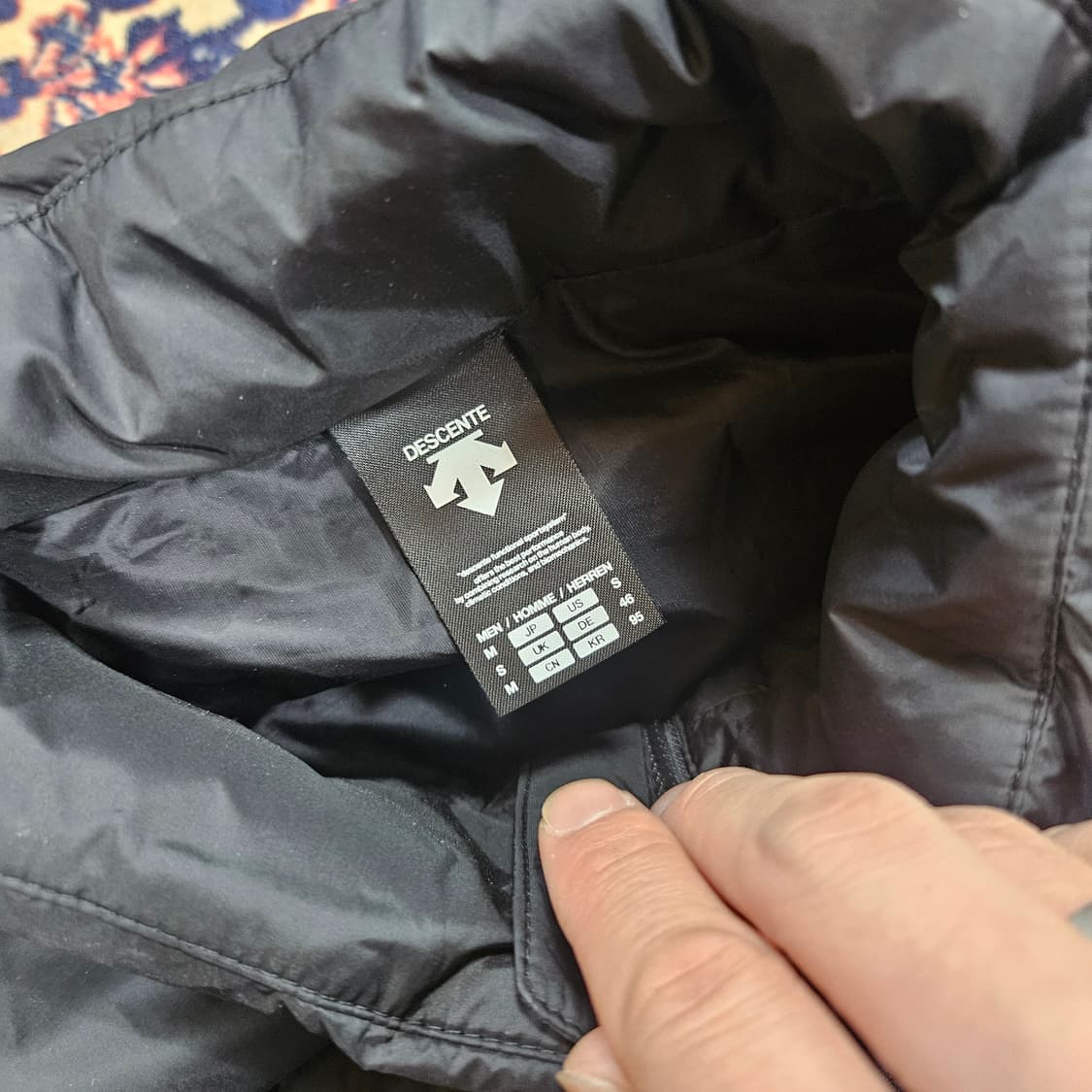 데상트(DESCENTE) 20FW 덕다운 경량 패딩 베스트 M 상품이미지4