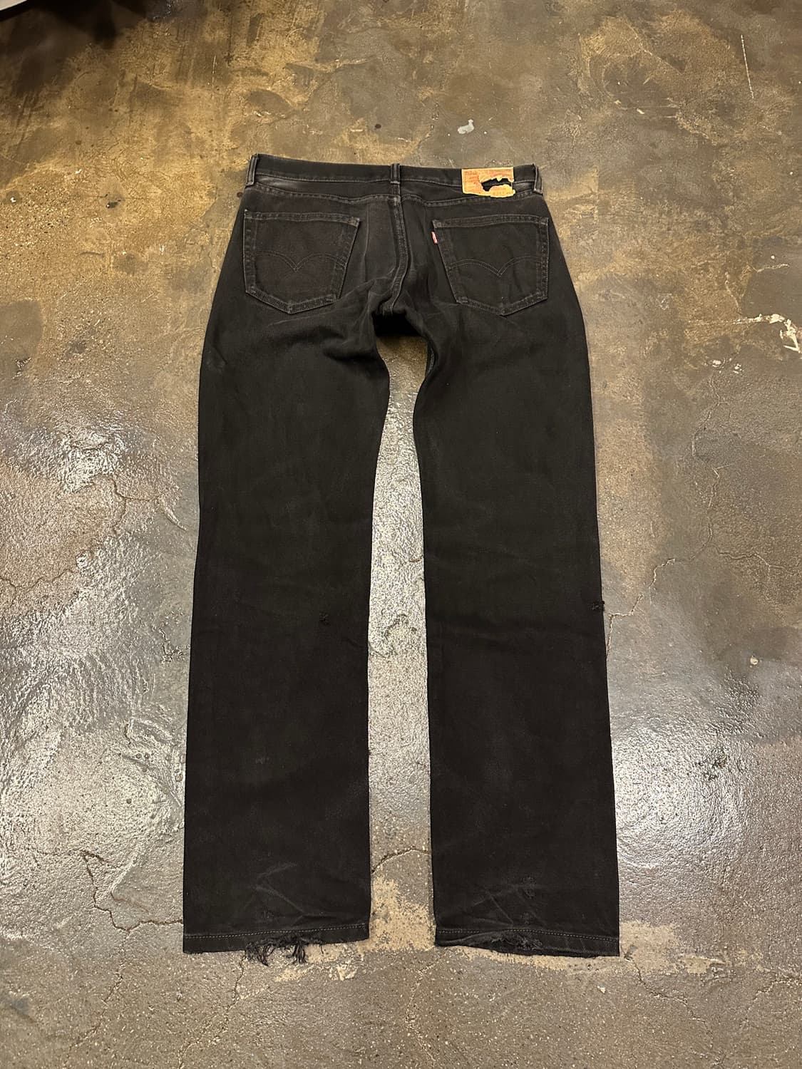 00s Levis 리바이스 505 W34 L34 블랙진 상품이미지2