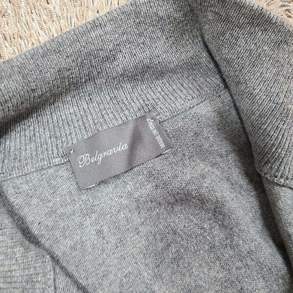 벨그라비아 캐시미어 100% 니트 상품이미지4