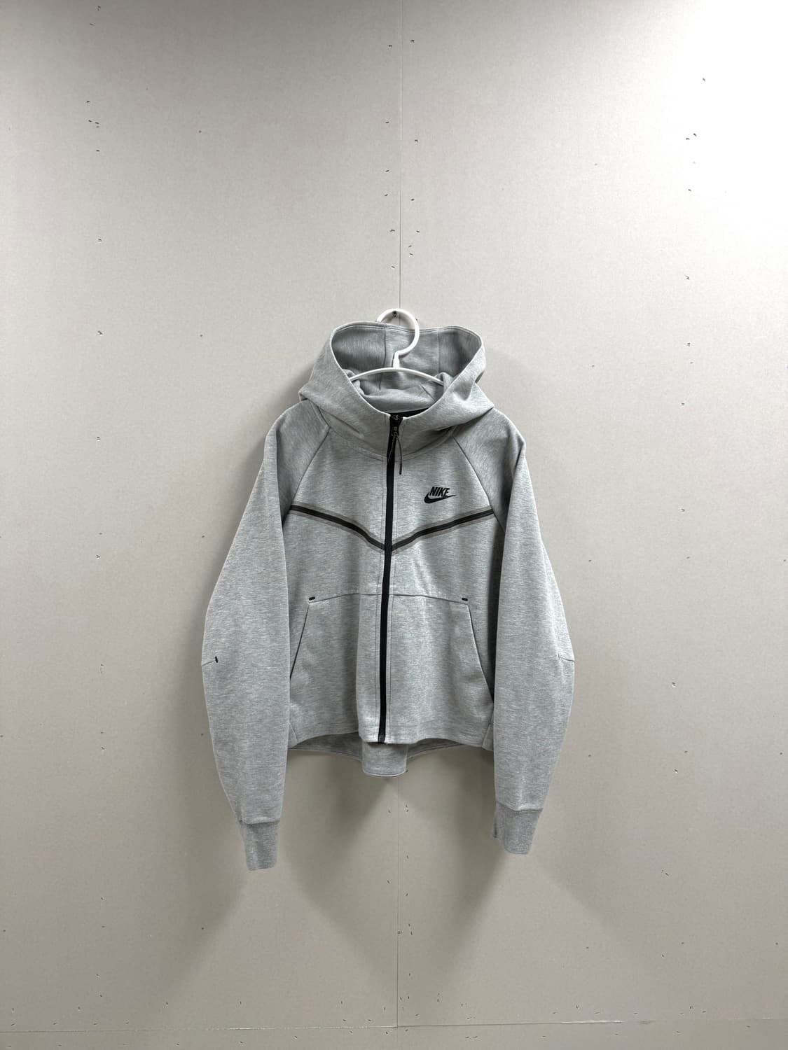 여성 M / 나이키 테크플리스 크롭 후드집업 상품이미지1