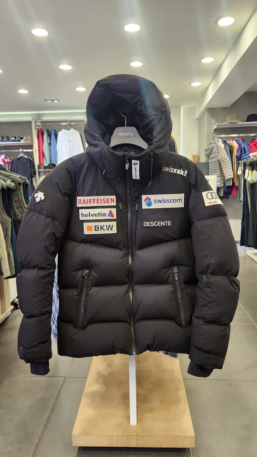 데상트 스위스 스키 패딩 남자 95 블랙 상품이미지6