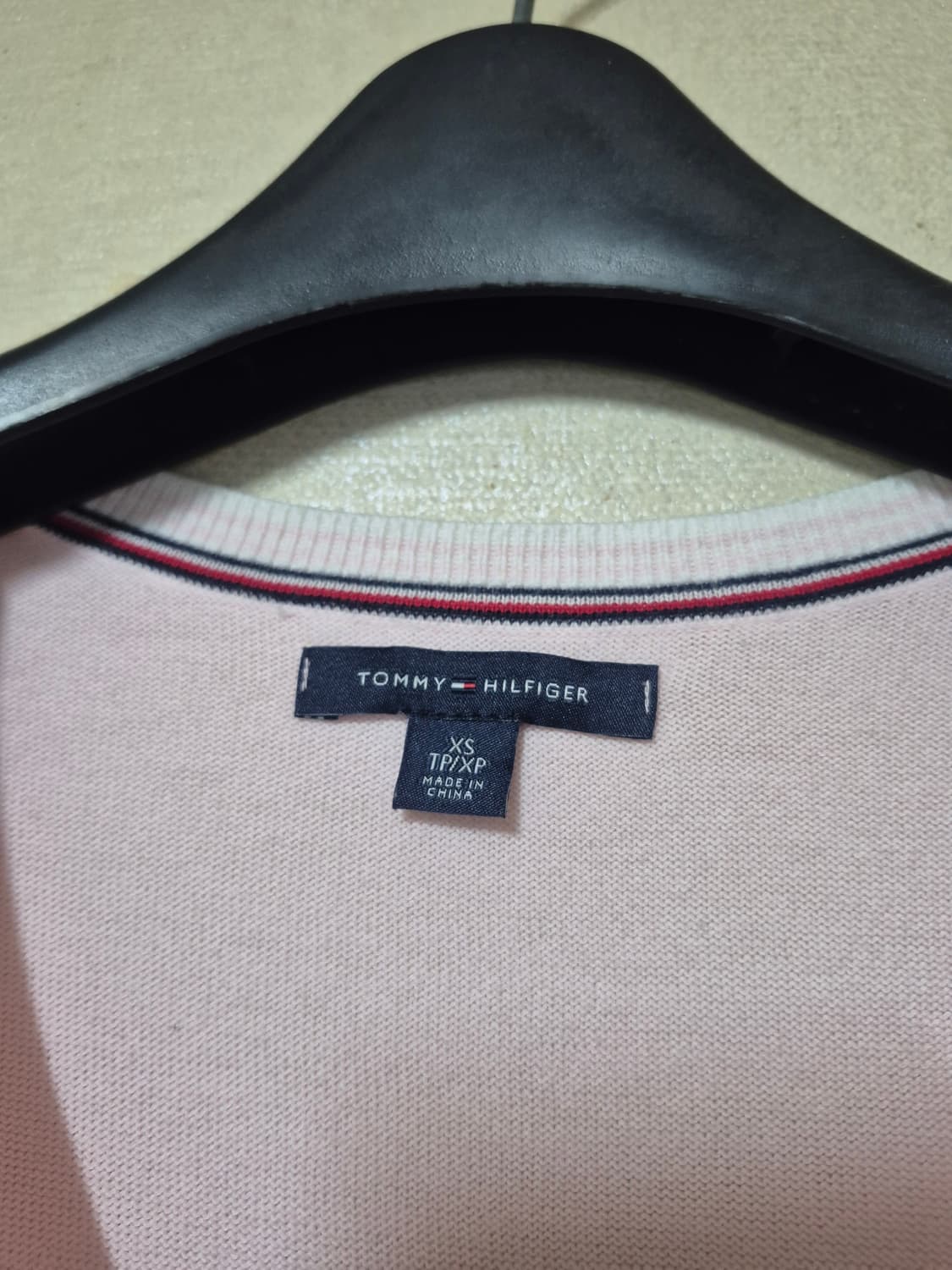 타미힐피거 브이넥 코튼니트 상품이미지5