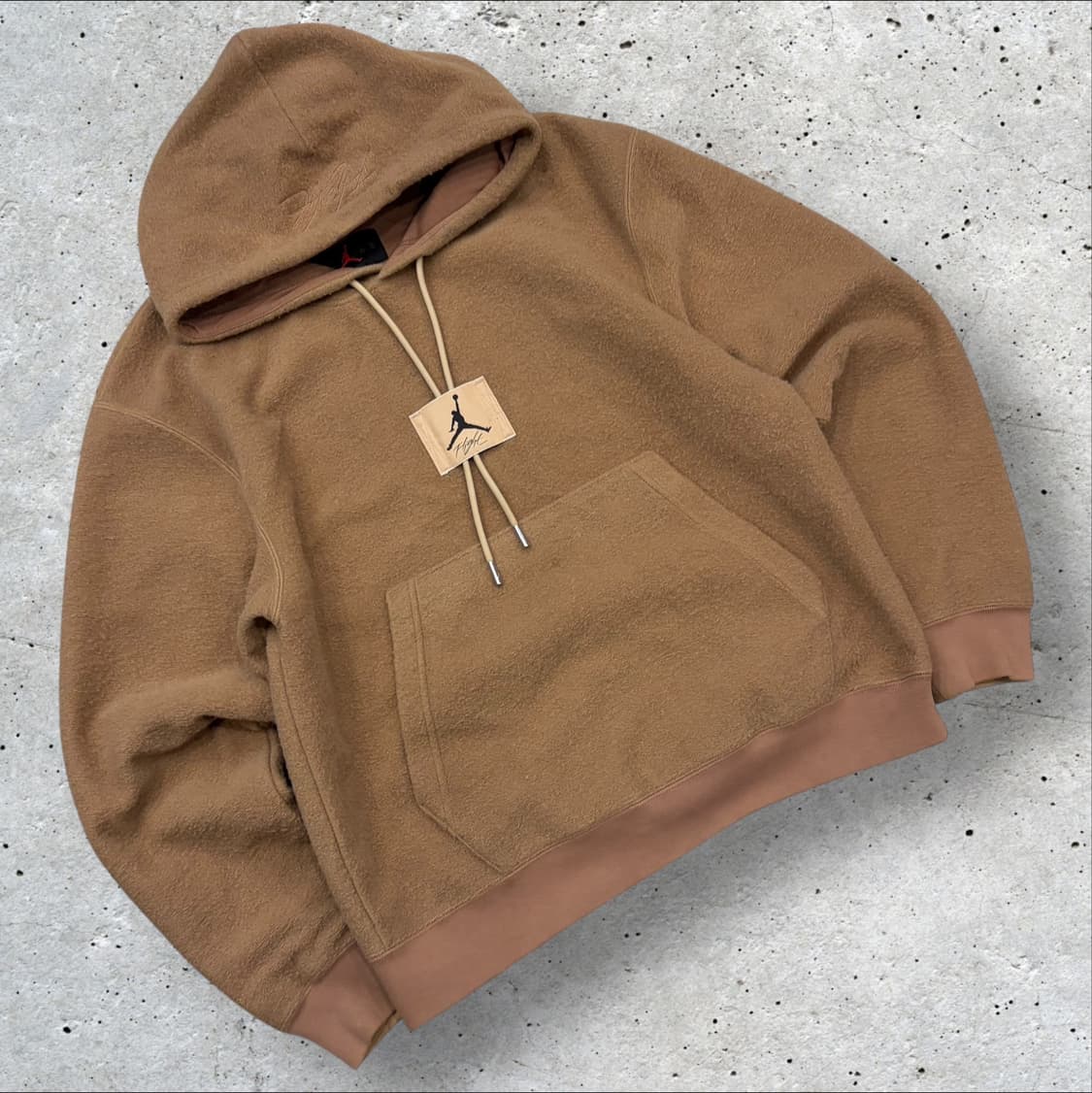 [M] 조던 마이클조던 플리스 후드티 브라운 C965 상품이미지1