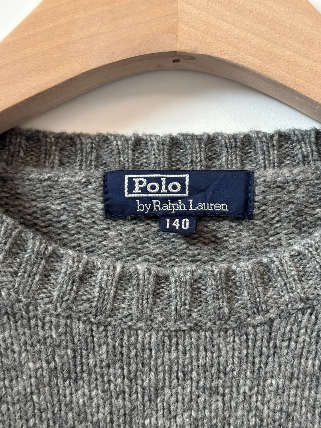 Polo 폴로 랄프로렌 보이즈 성조기 램스울 라운드넥 니트 상품이미지4