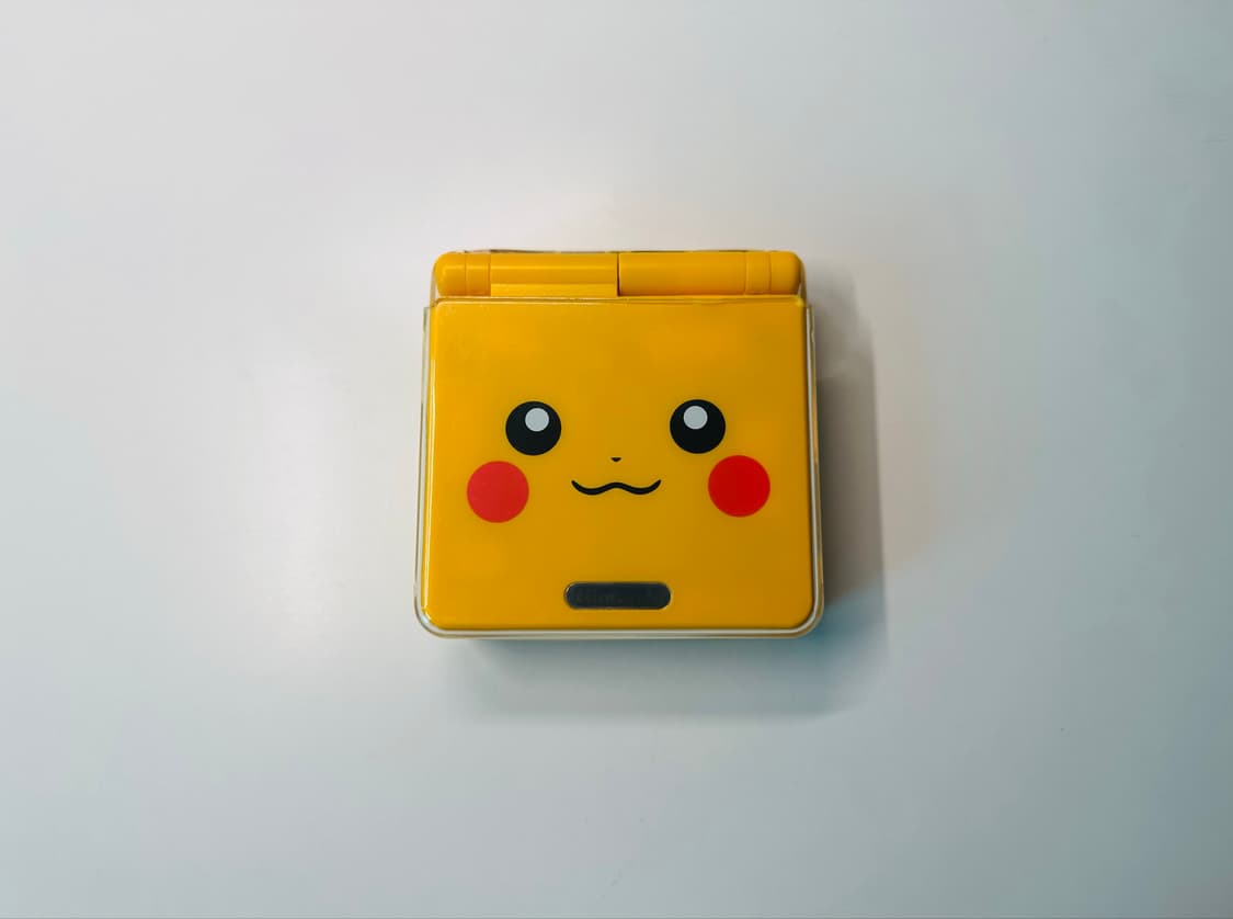 닌텐도 GBA SP 게임보이 어드밴스 피카츄 하우징 백라이트에디션 판매 상품이미지3