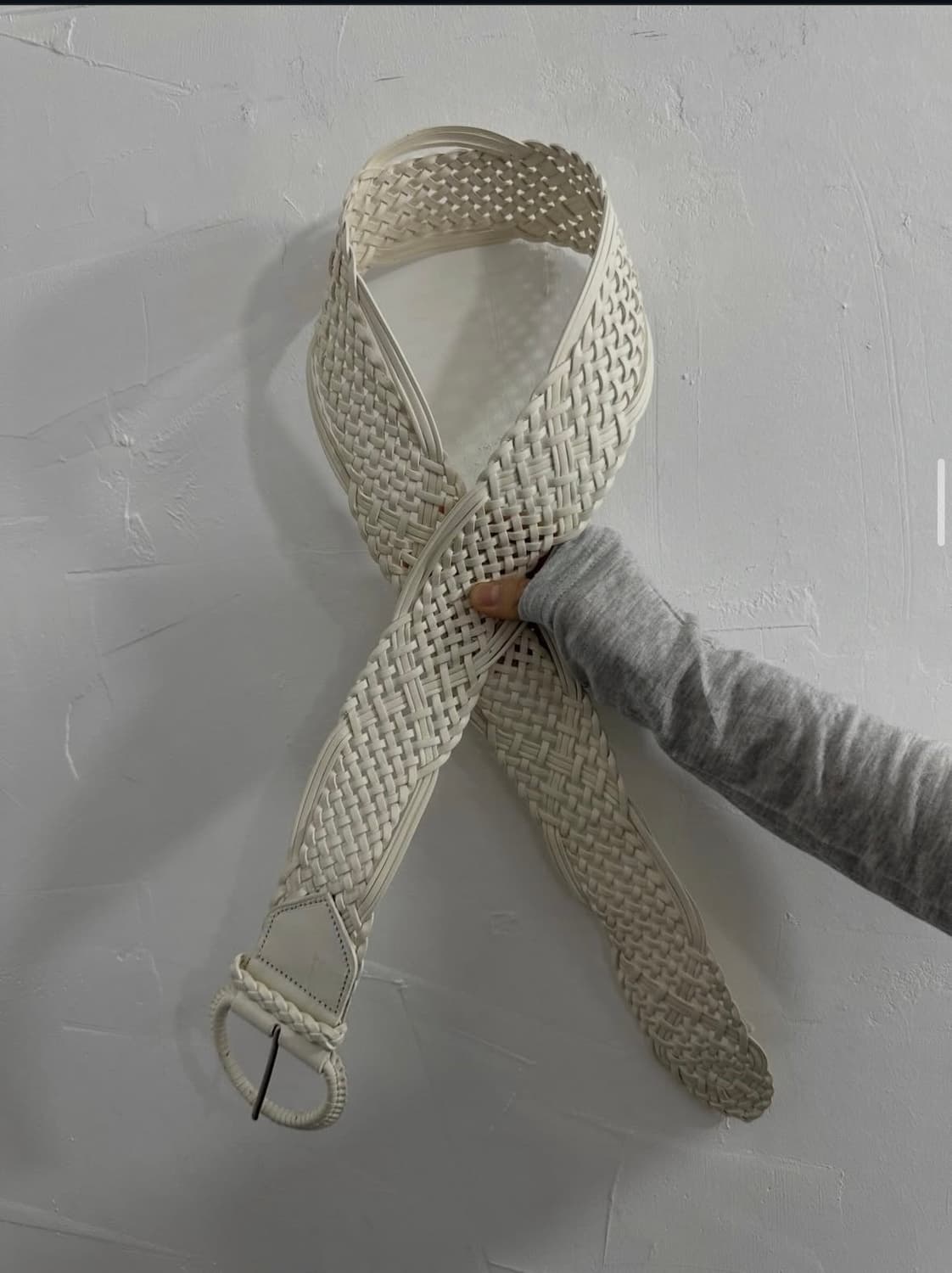 leather eyelet belt 상품이미지1