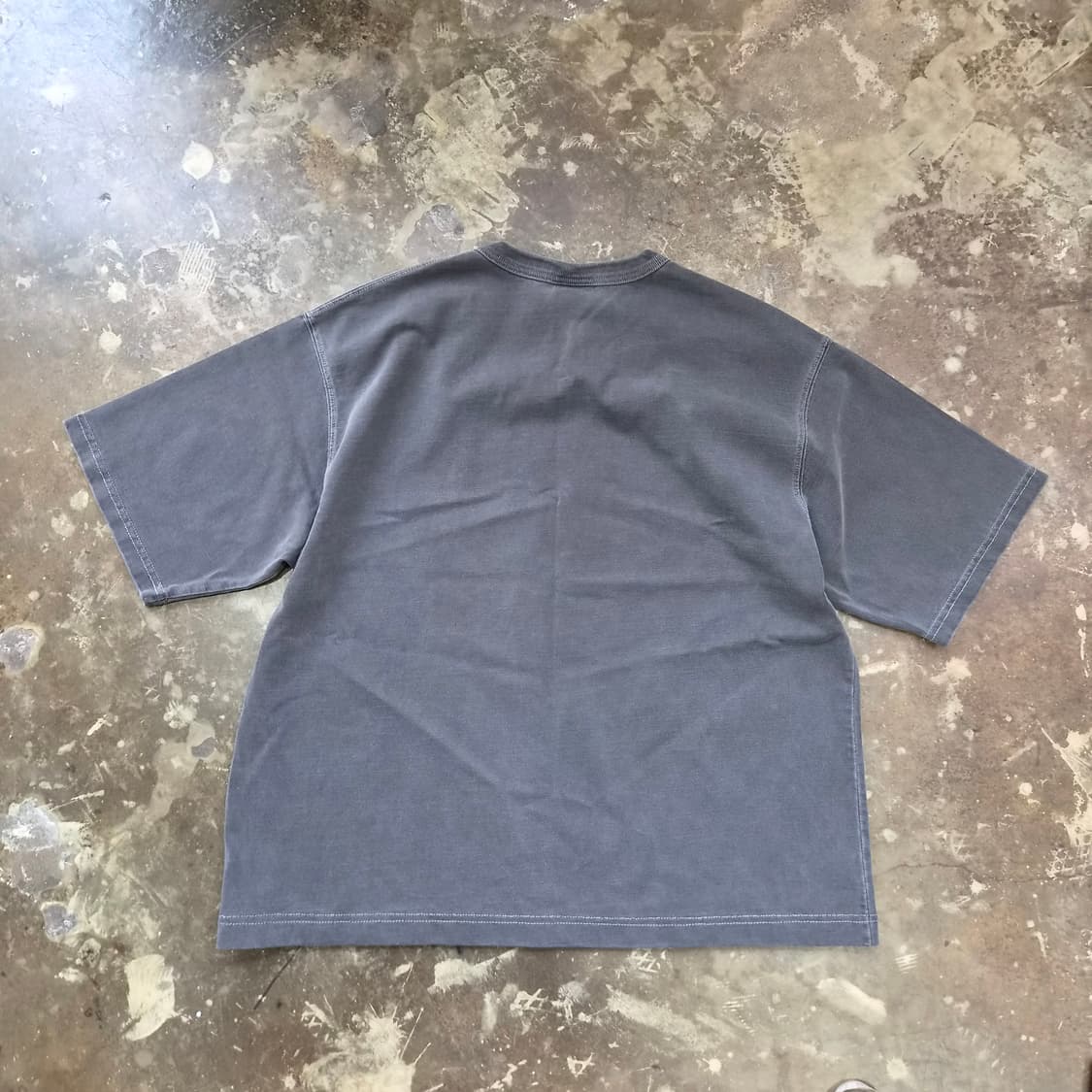 M) 아웃스탠딩 서프라이즈 크롭 반팔티 반팔티셔츠 남여공용 상품이미지4