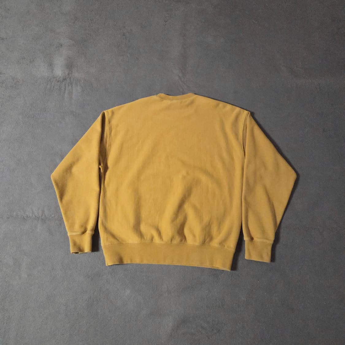 아웃스탠딩 브루클린 리버티 오버핏 맨투맨 S 머스터드 상품이미지2