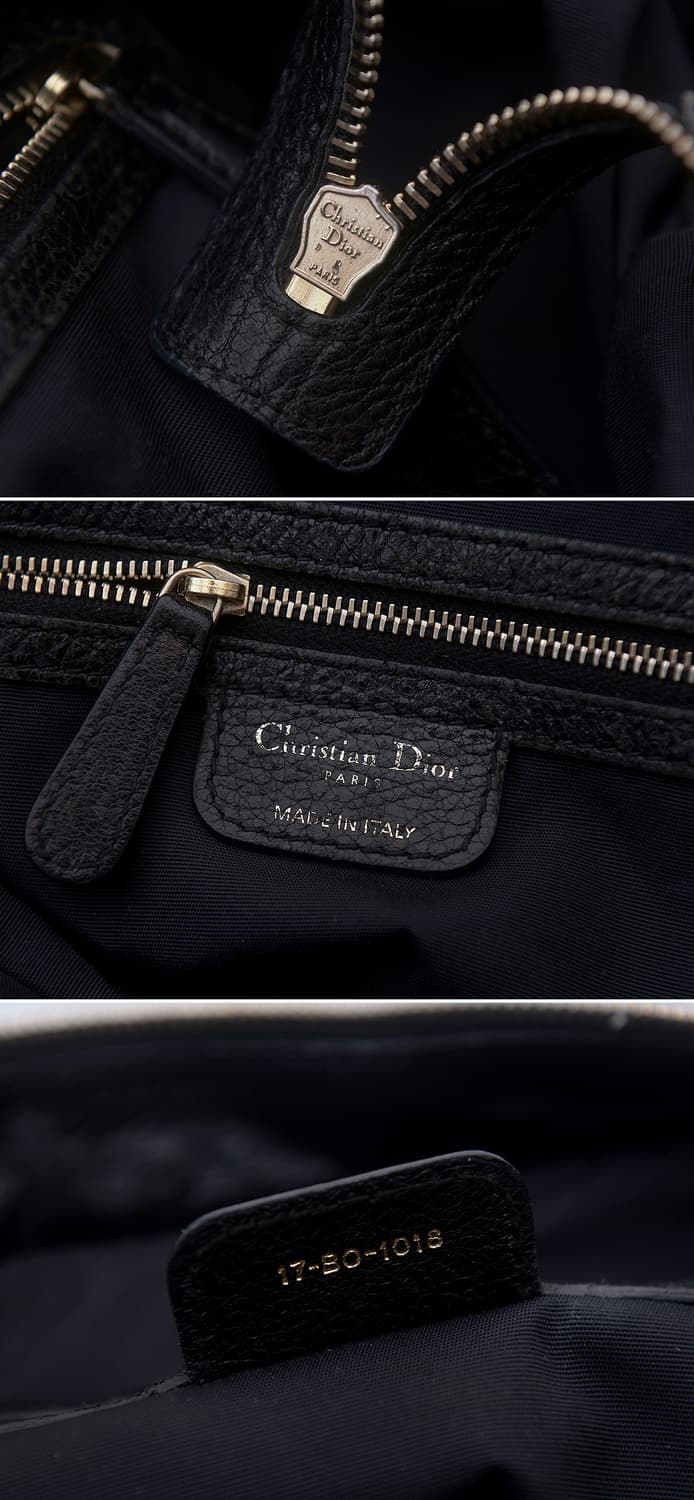 디올 (Dior) 블랙 까나쥬 디어스킨 빅토트.숄더백 상품이미지10