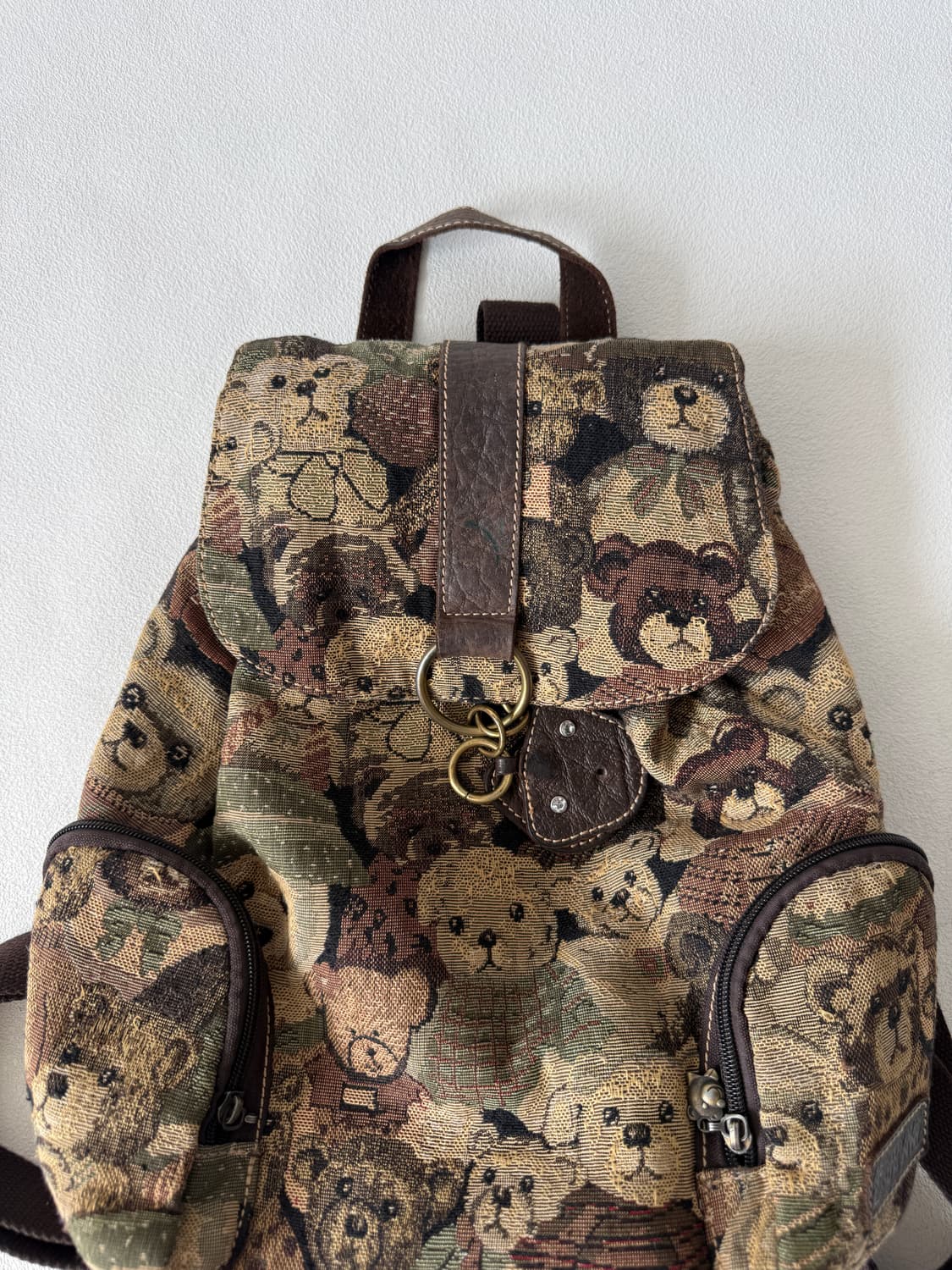 Pre owned 곰돌이 백팩 상품이미지2