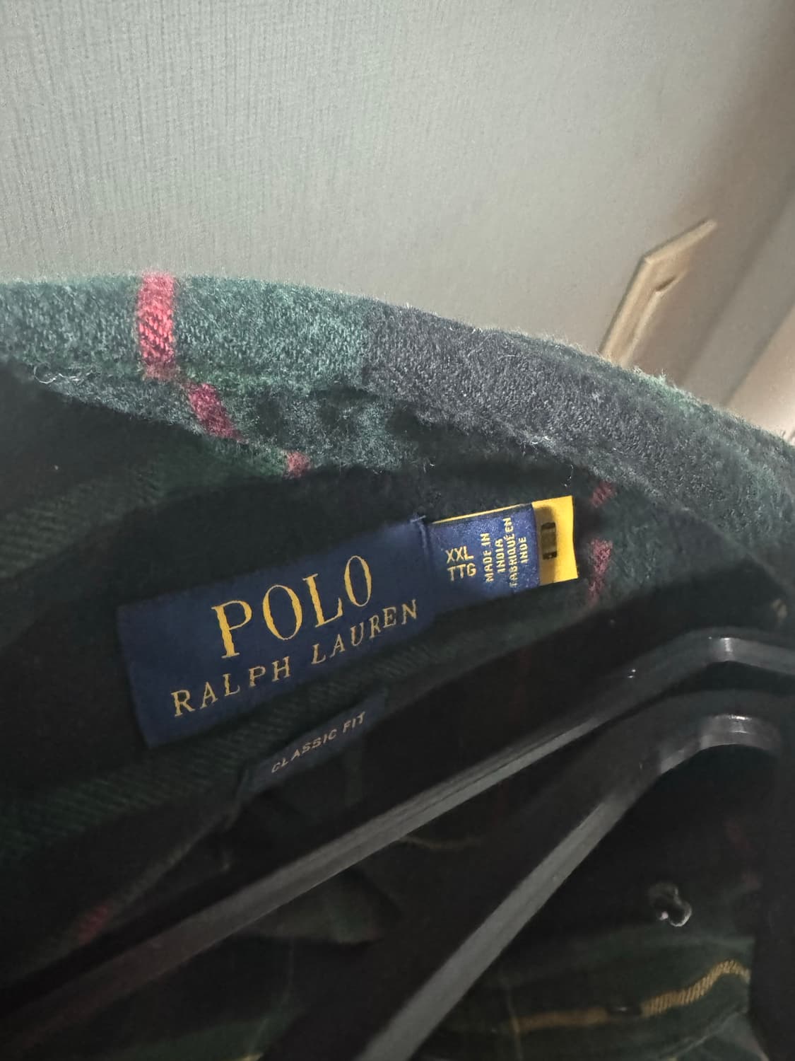 랄프로렌폴로 플란넬 셔츠 타탄 상품이미지2