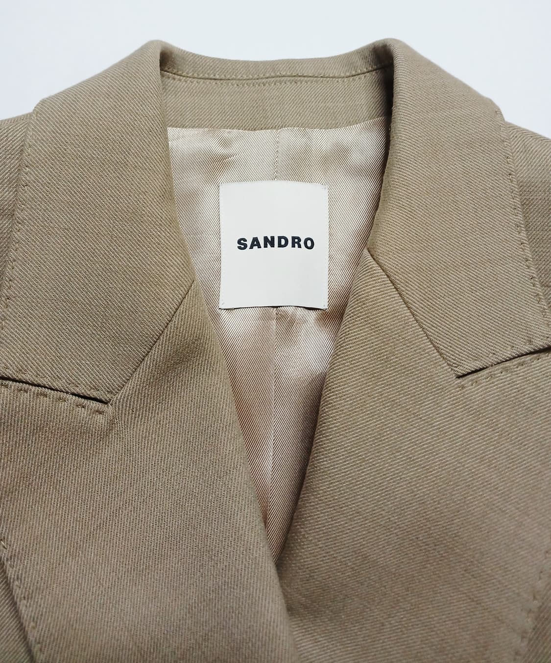 산드로 SANDRO 도톰 오버핏 자켓  상품이미지3