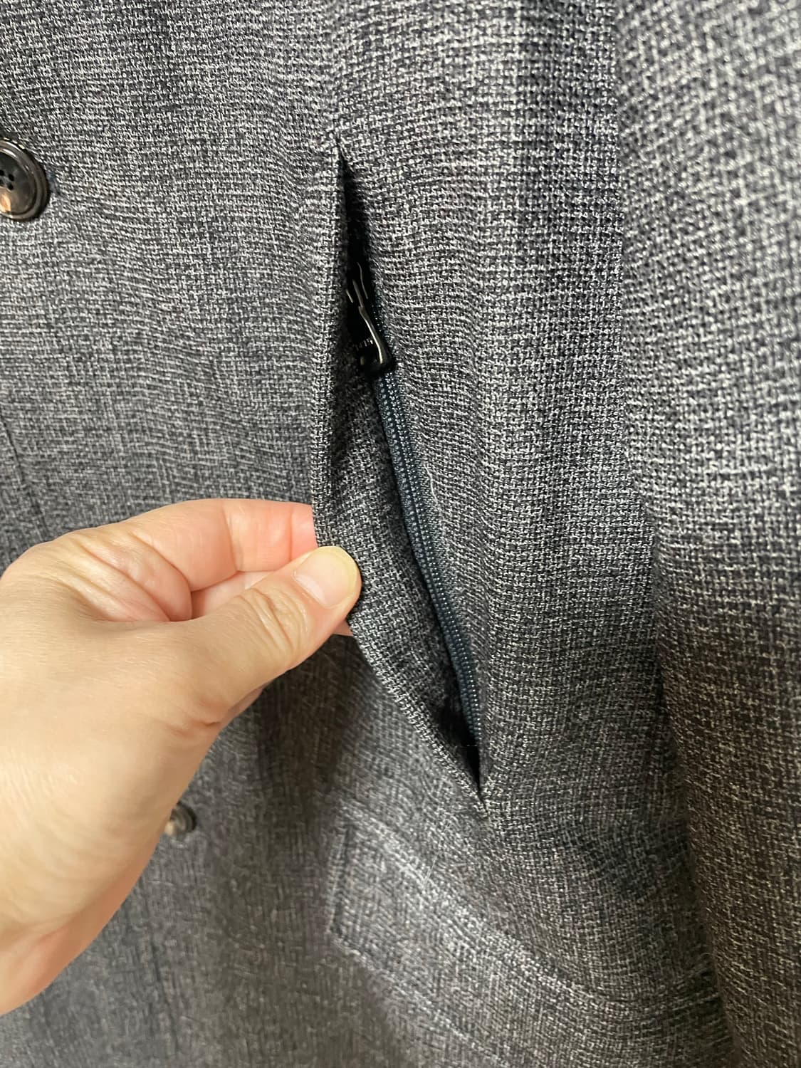 DKNY 남성 구스다운 코트 M 사이즈 상품이미지4