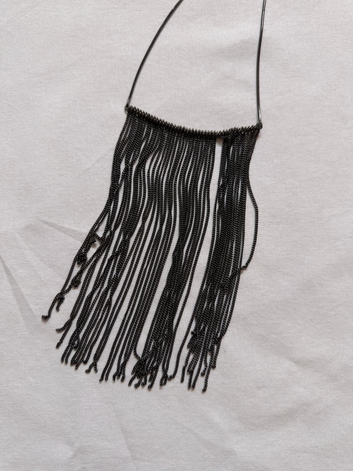 Fringe bang necklace 상품이미지3
