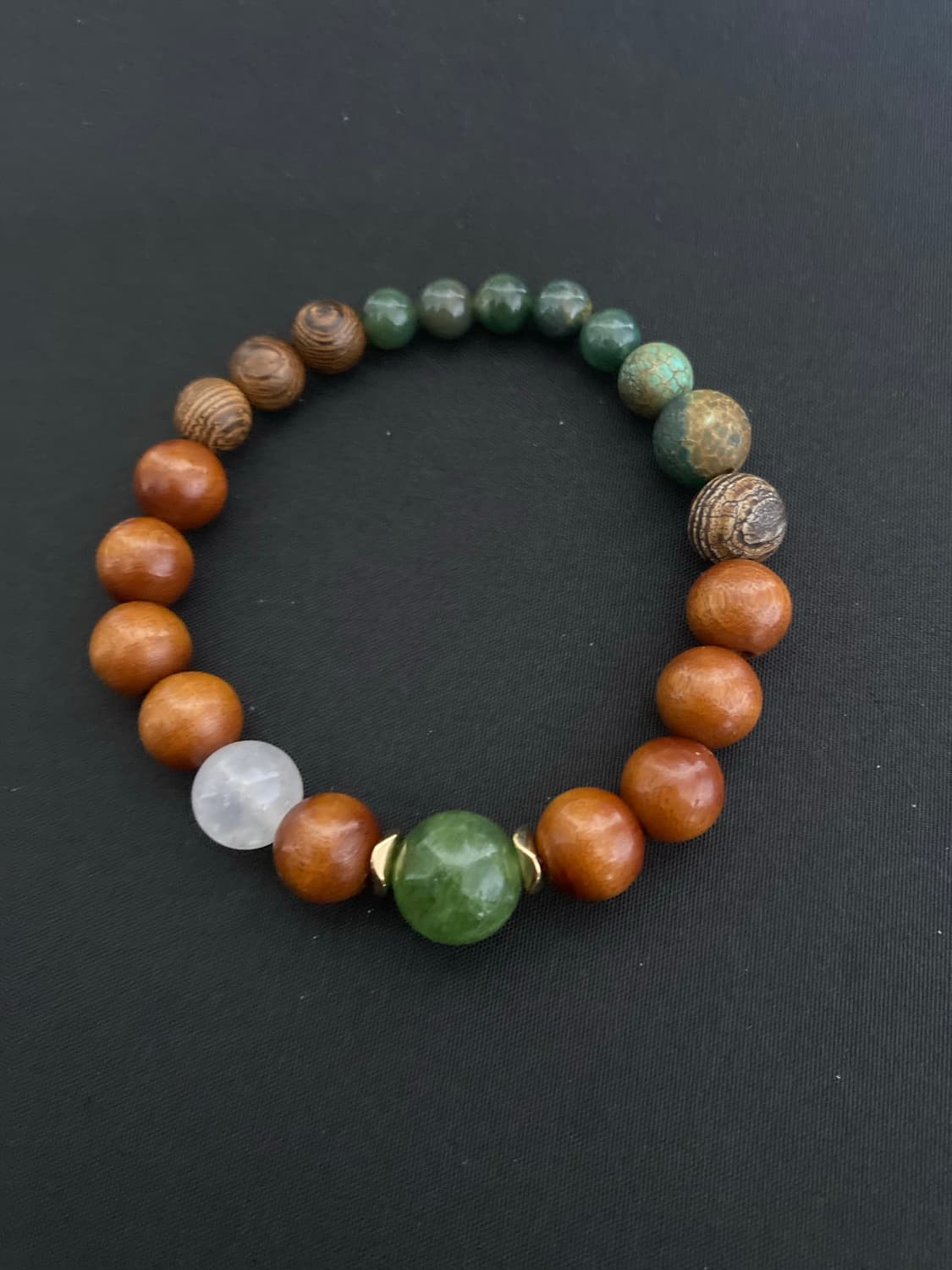 천연 우드 & 원석  팔찌 상품이미지1