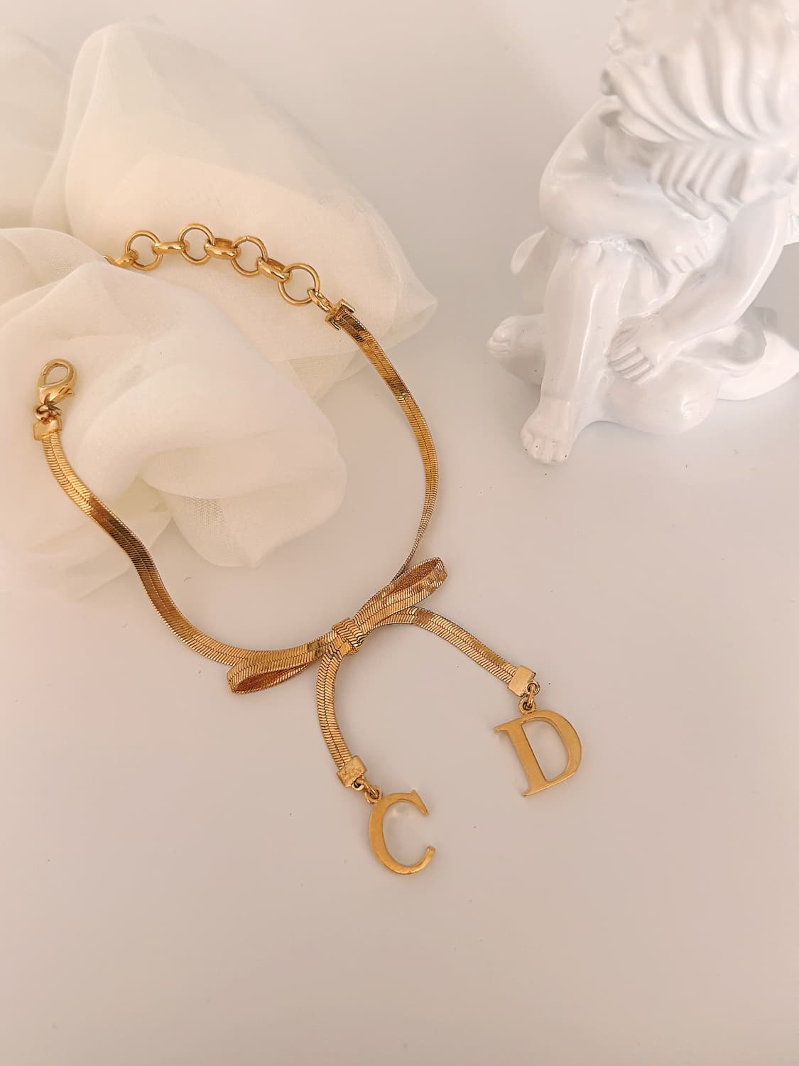 디올 리본 팔찌 상품이미지4