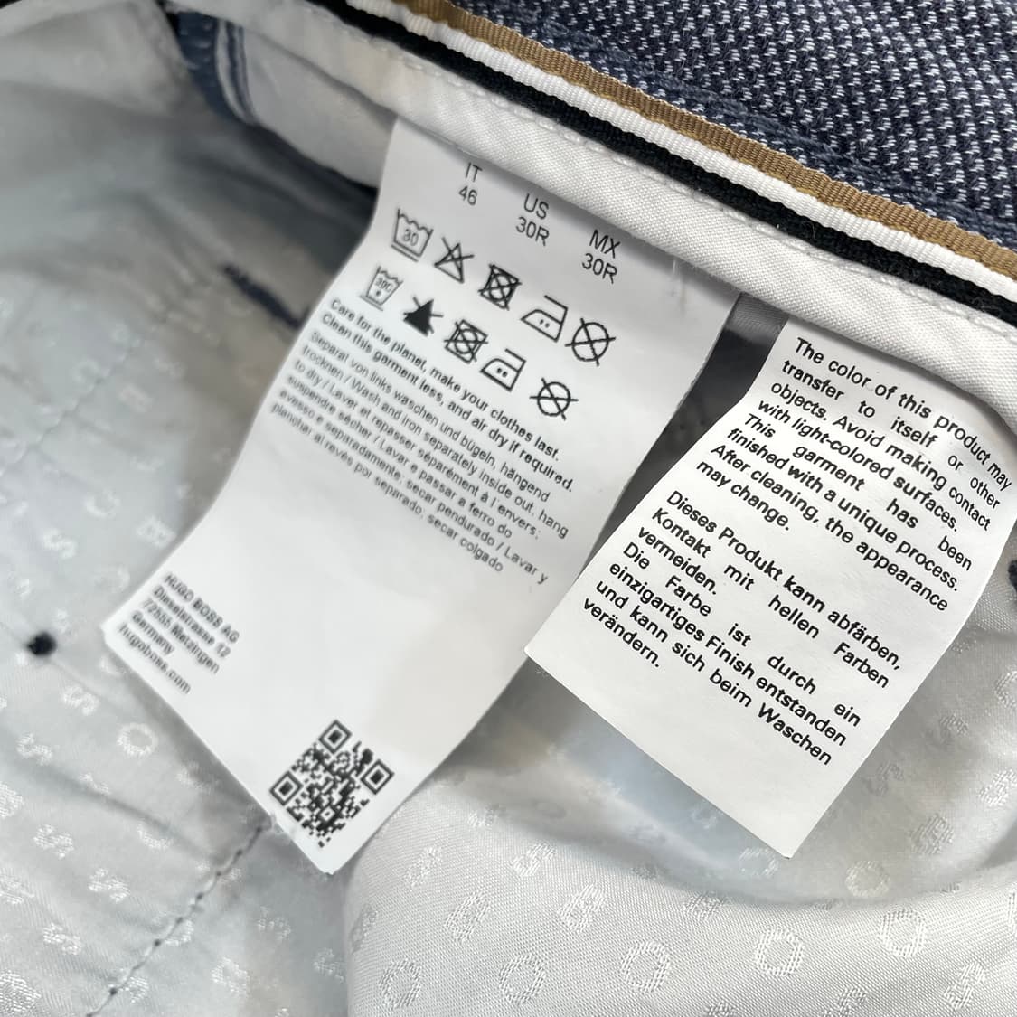 hugo boss 휴고보스 슬림 하프팬츠 s 상품이미지3