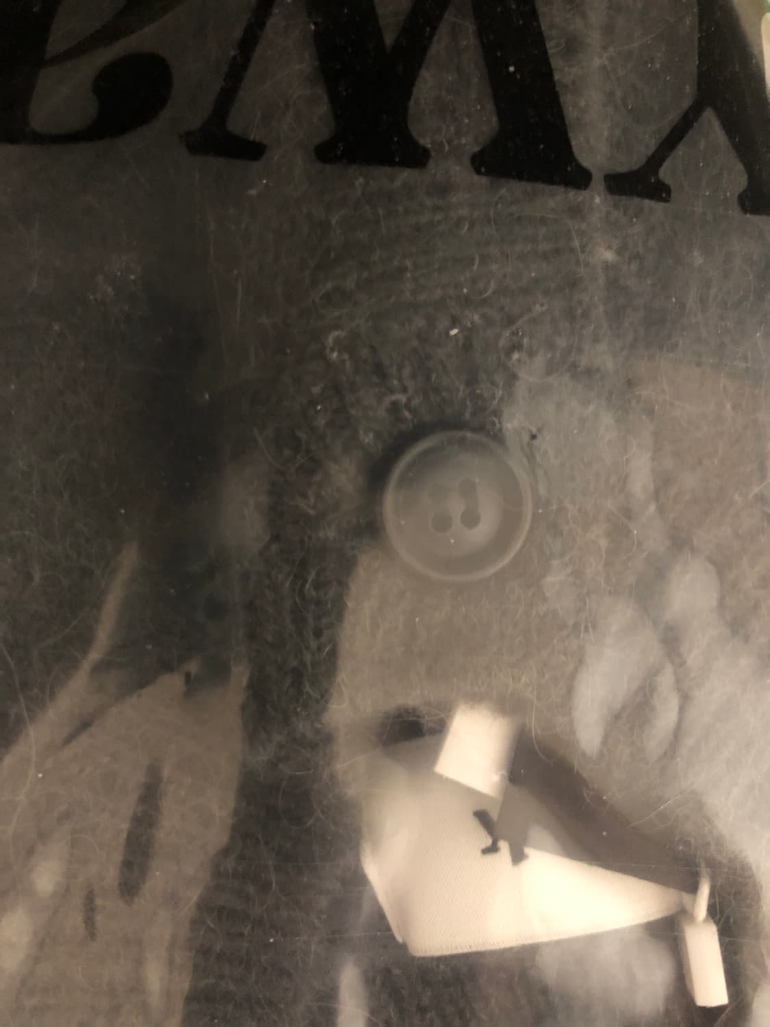 (오늘만급처)25fw토니웩 알파카 모헤어 가디건 카본xl 새상품 상품이미지2