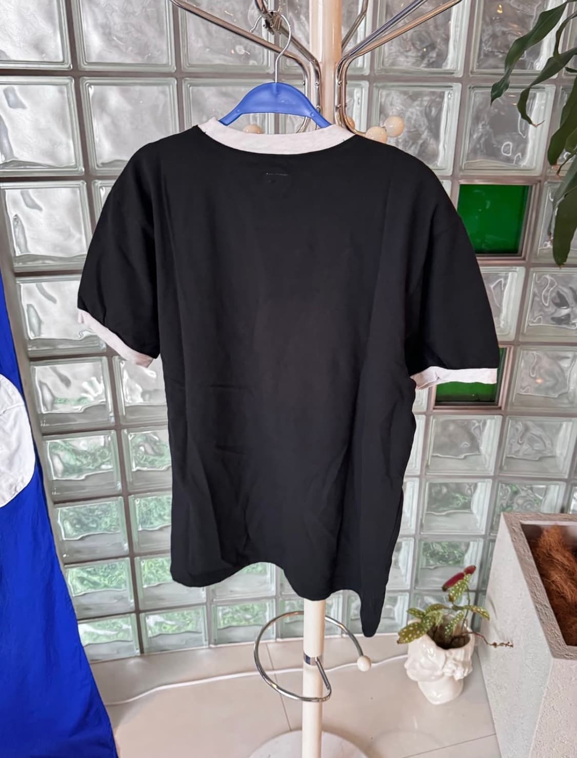 3) 리본 콘쵸 링거 티 ringer short tee 상품이미지5