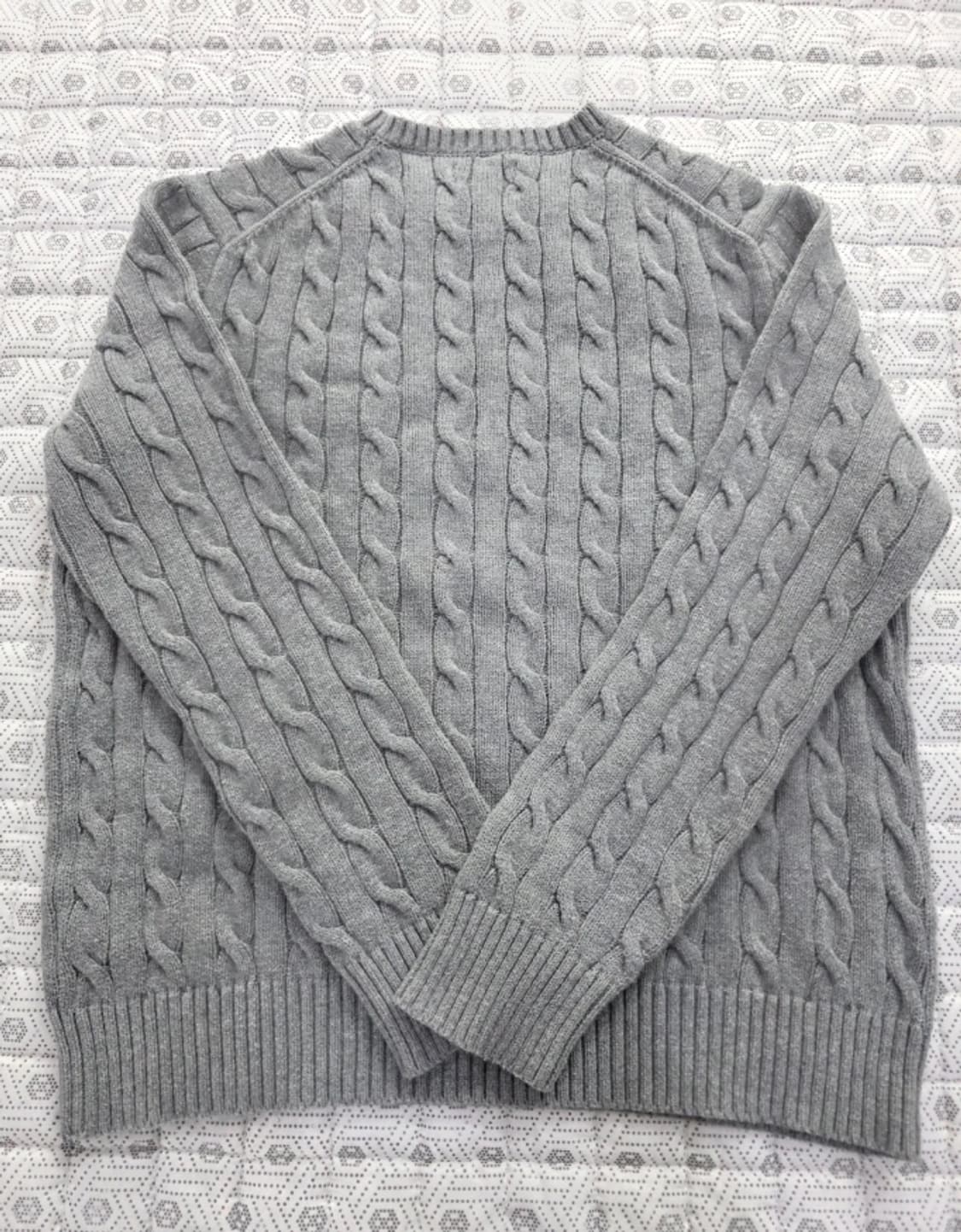 폴로 랄프로렌 케이블 니트 그레이 100 상품이미지4