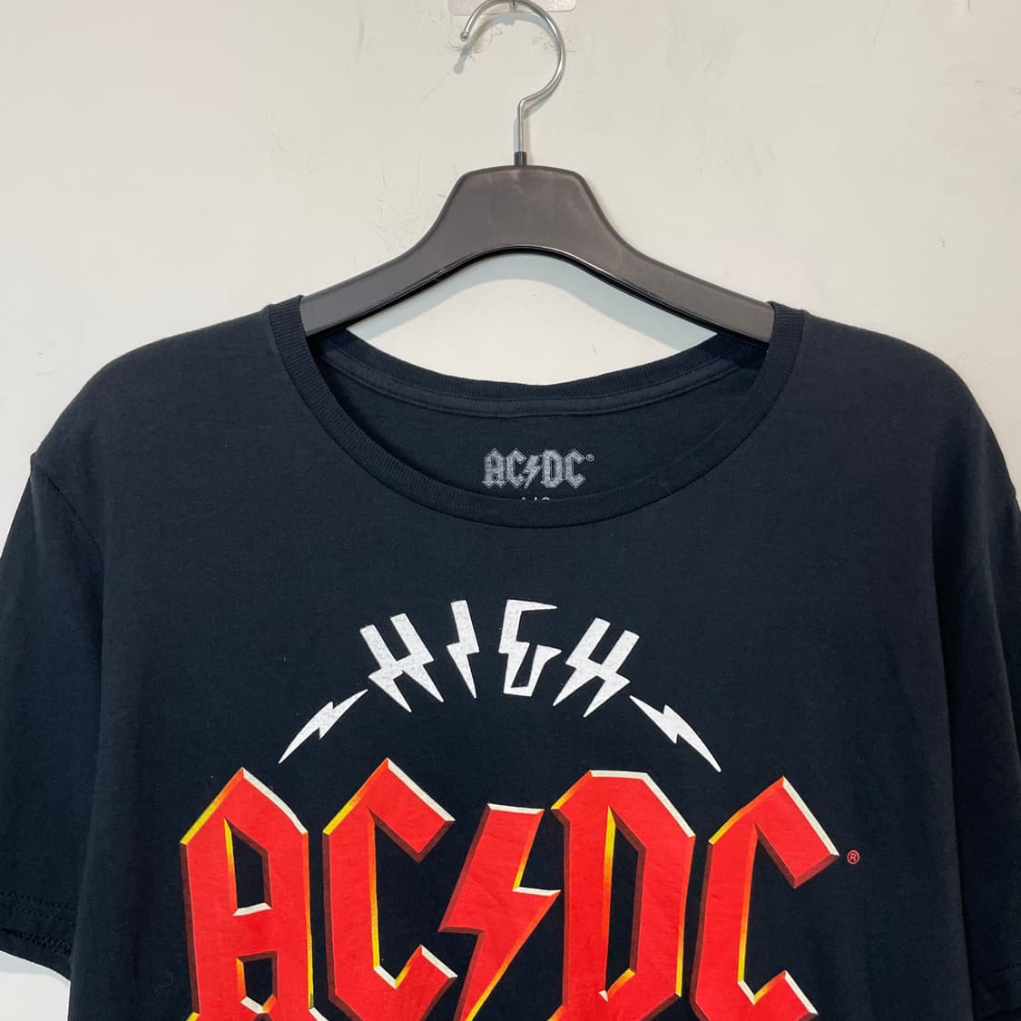 AC/DC 밴드 반팔티셔츠 블랙 상품이미지3