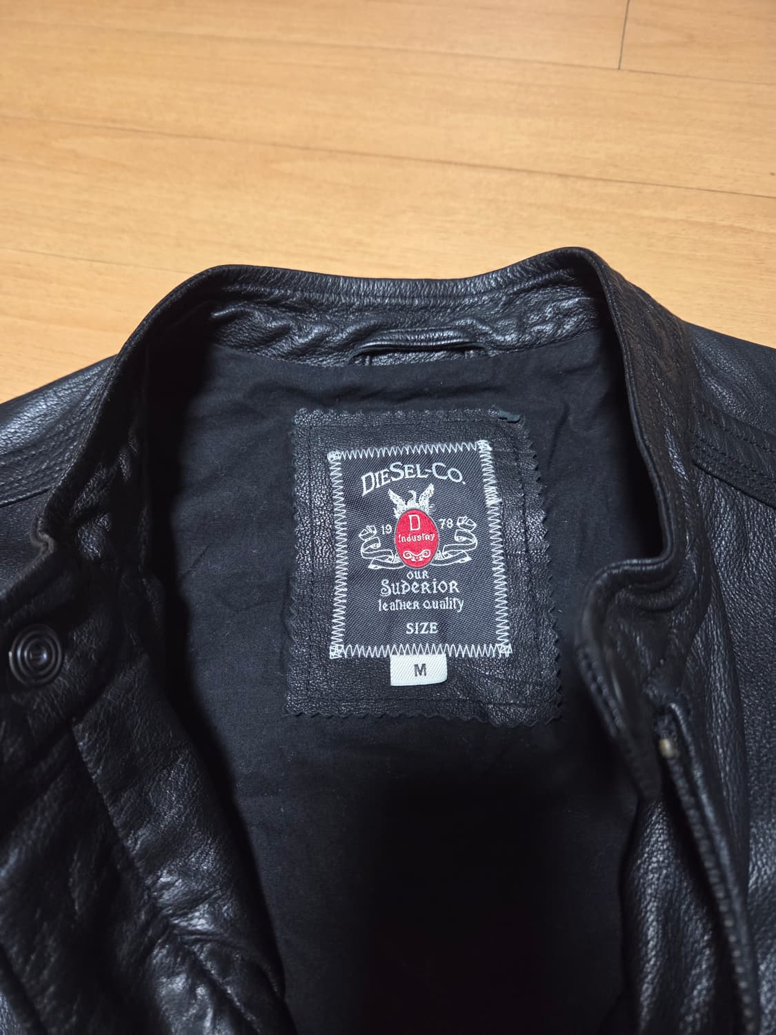 디젤(Diesel) 라이더 가죽 재킷M 상품이미지1