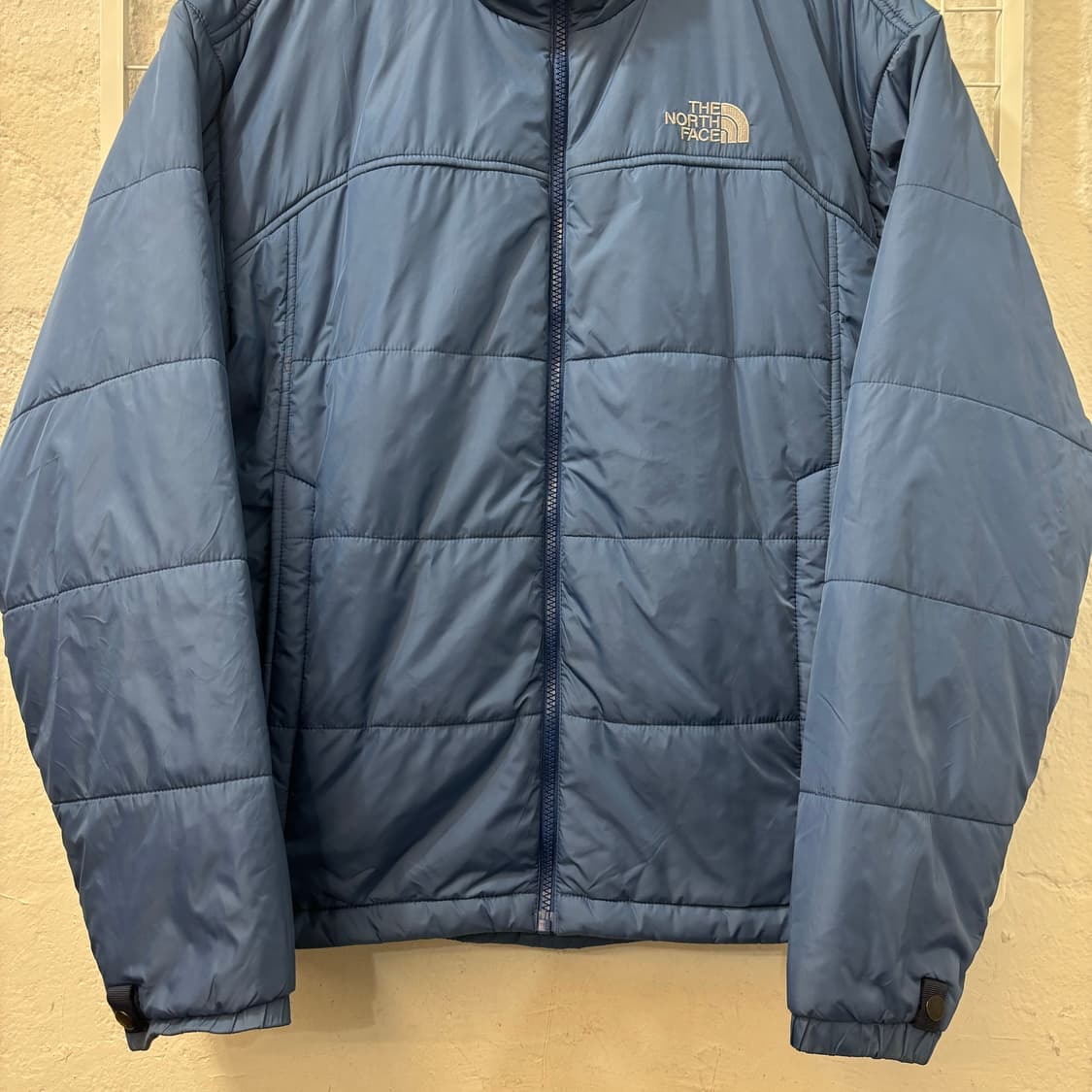 노스페이스 블루 경량패딩 자켓 M 상품이미지4