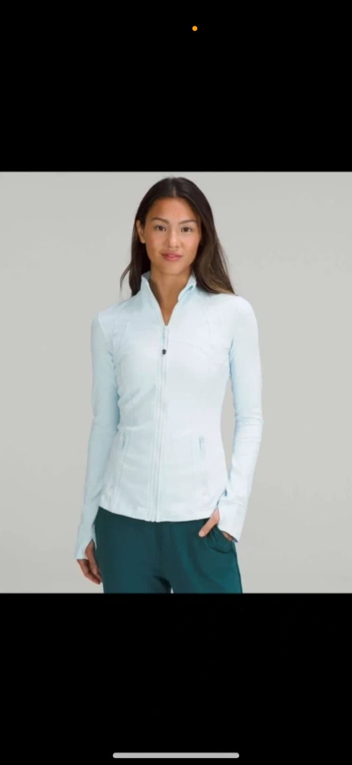 룰루레몬 디파인 자켓 luon 쉬어블루 상품이미지2