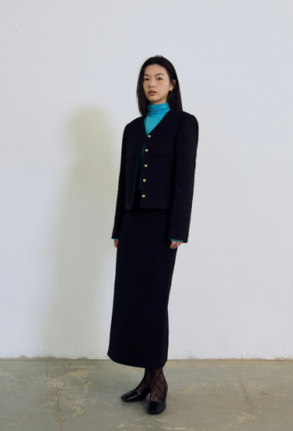 게드 다이아나 트위드 자켓M 상품이미지6