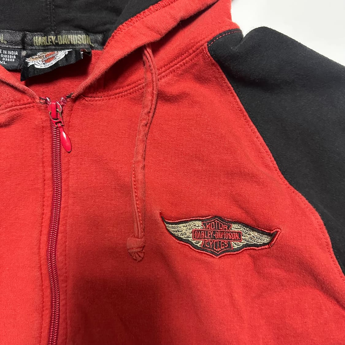 할리데이비슨 후드집업 키즈XL 상품이미지2