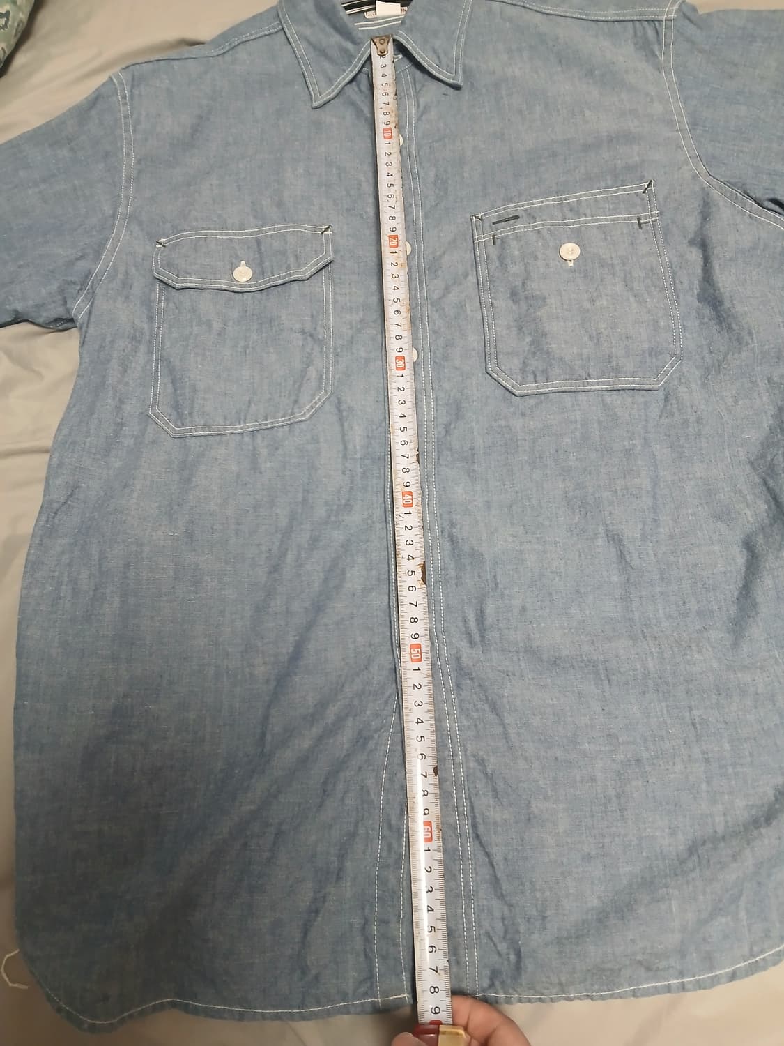 리얼맥코이 조맥코이 샴브레이 셔츠 상품이미지8