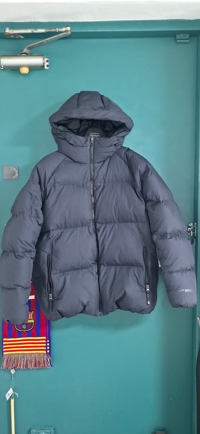 공용)브룩스 후드 덕다운 점퍼 애쉬 L 상품이미지1