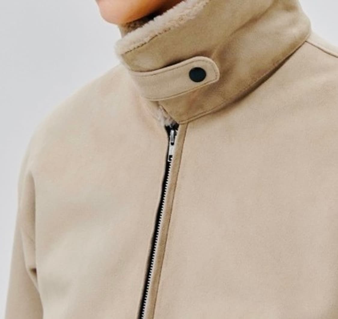 (새상품) 도프제이슨 심플 스웨이드 무톤 자켓 / L 상품이미지6