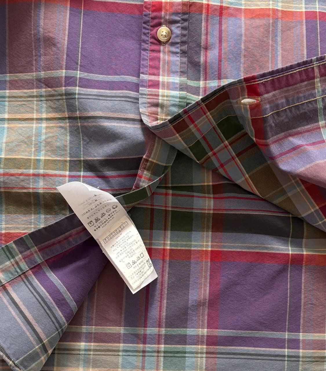 Polo 폴로랄프로렌 마드라스 체크 셔츠 상품이미지5