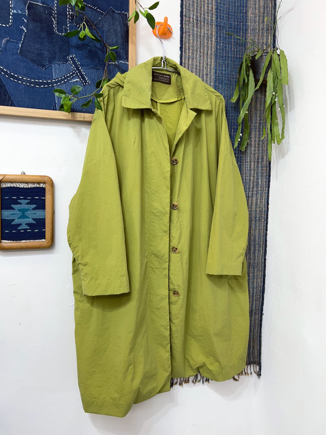 👧🏻URBAN RESEARCH DOORS Nylon Lime Coat 상품이미지8