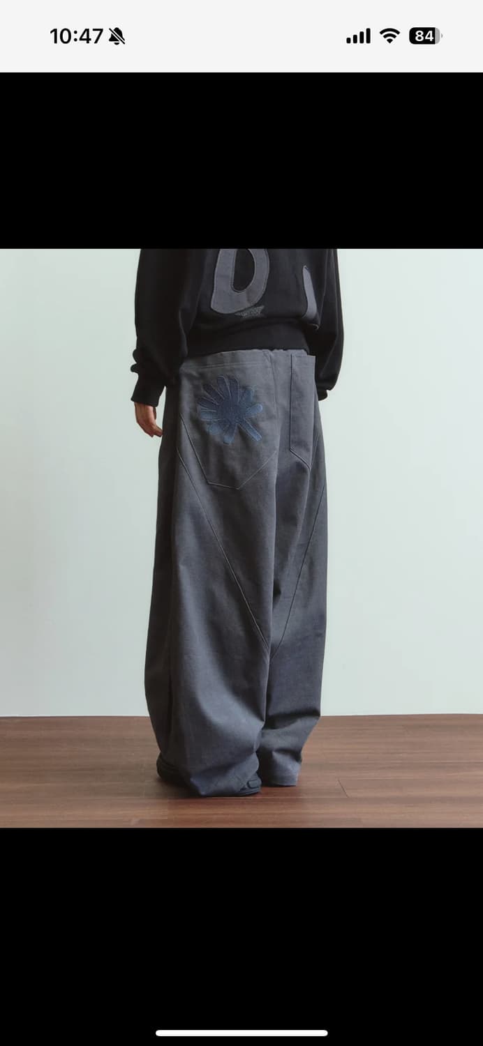 단델 바지 DD 10s structure balloon 치노팬츠 상품이미지1