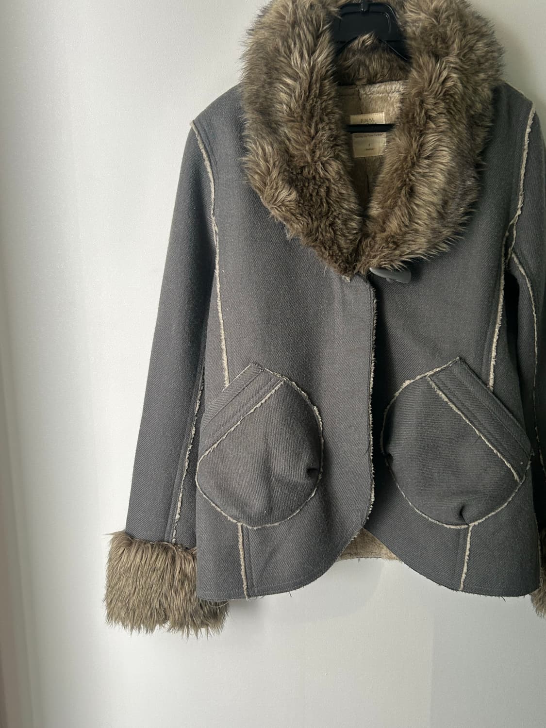 FINAL DECISION 무스탕 퍼자켓 상품이미지2