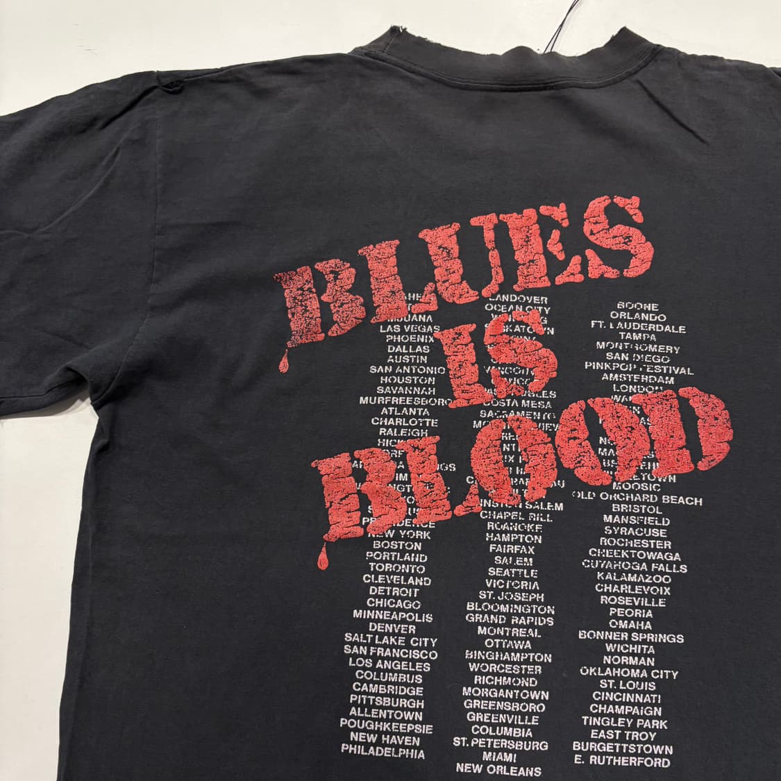 [XL] 90s 마이클 더 블랙 크로우즈 빈티지 반팔 티셔츠 D758 상품이미지8