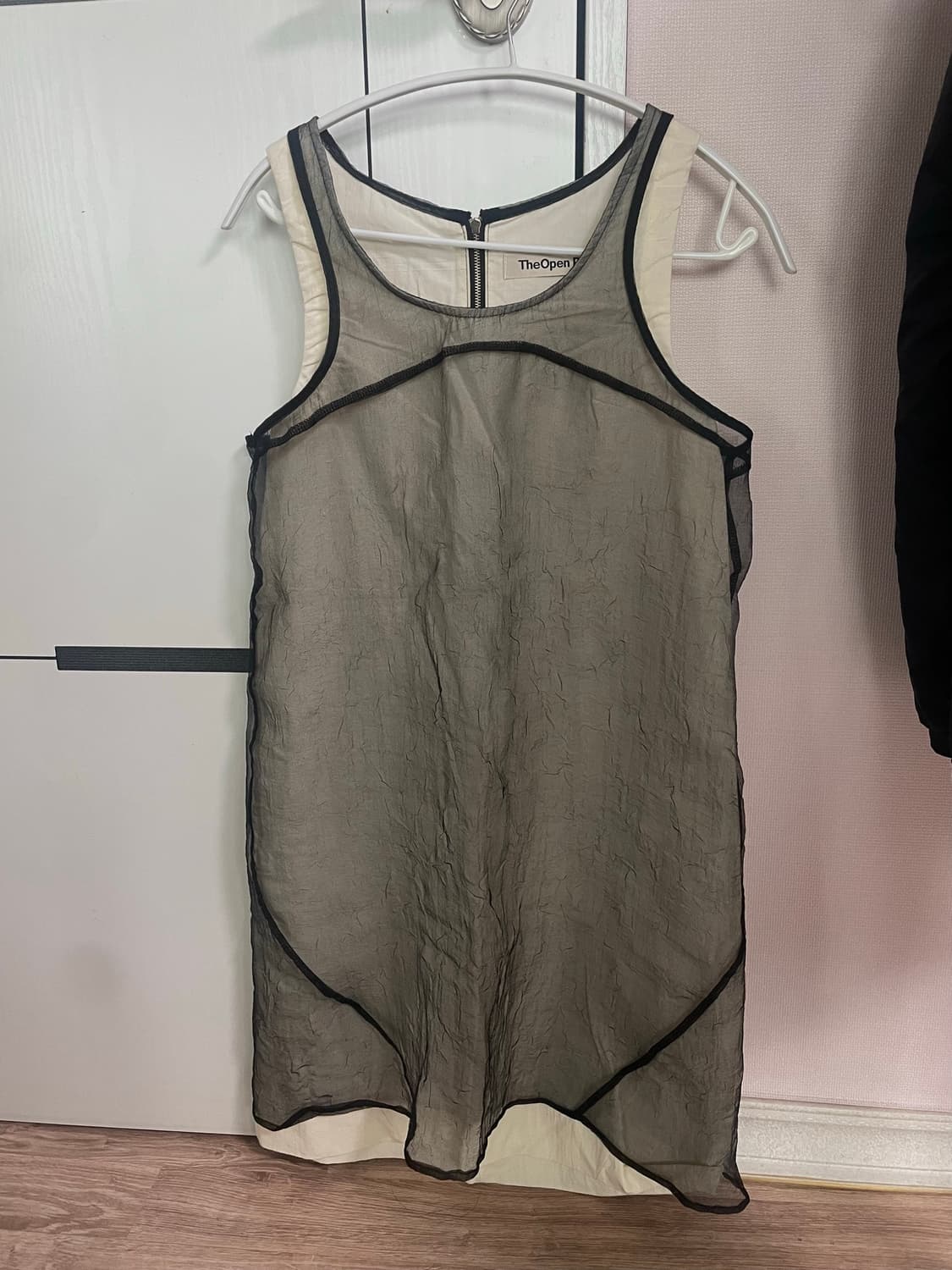 The open Product - mesh one piece  상품이미지1