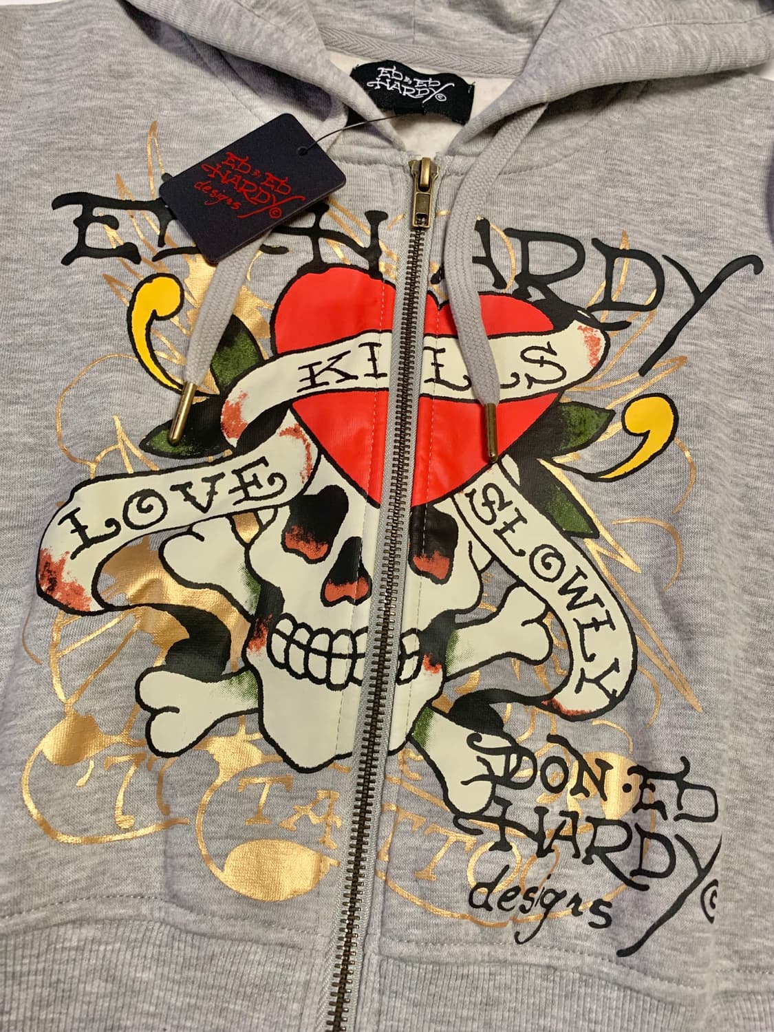 [새제품] 에드하디 후드집업 상품이미지2