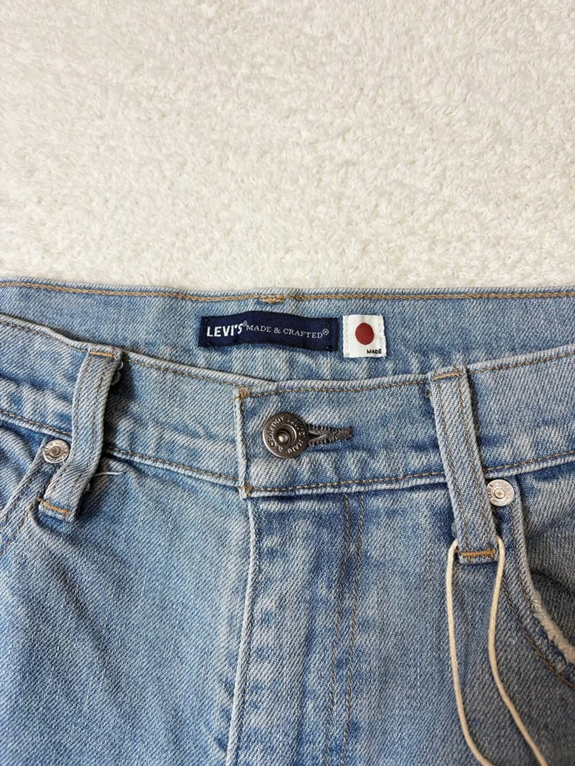 리바이스 502 LMC 재팬 테이퍼드핏 데님 팬츠 pn6154 상품이미지8