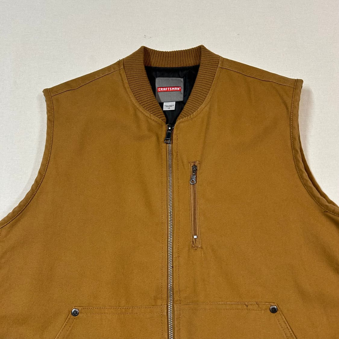 L) Craftsman 크래프트맨 USA 워크웨어 워크 베스트 조끼 상품이미지3
