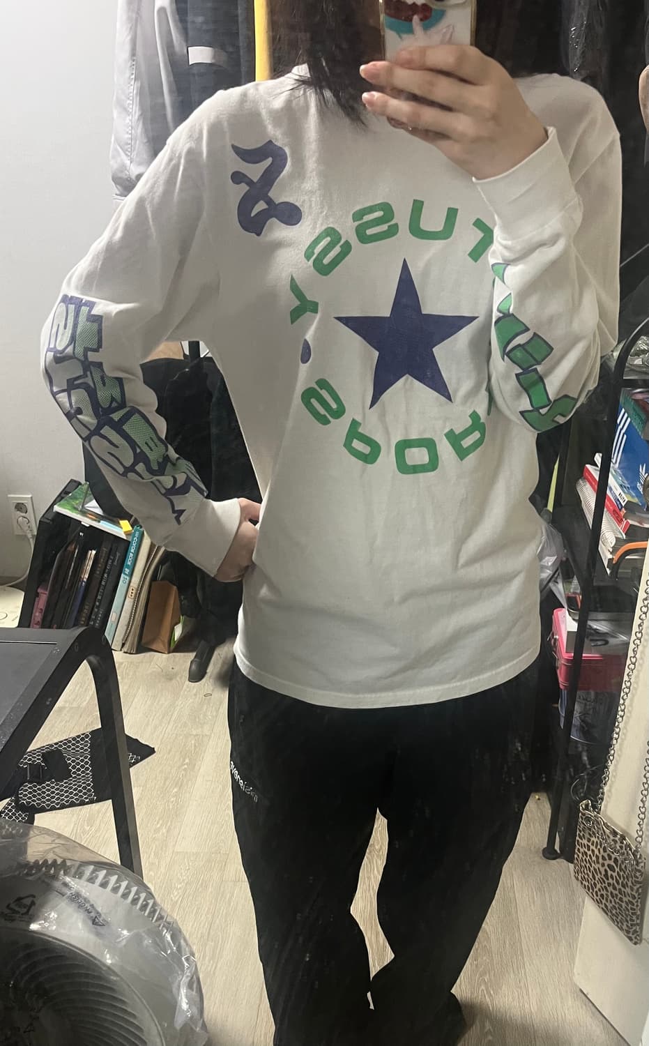 스투시 롱슬리브 맨투맨 M 상품이미지3