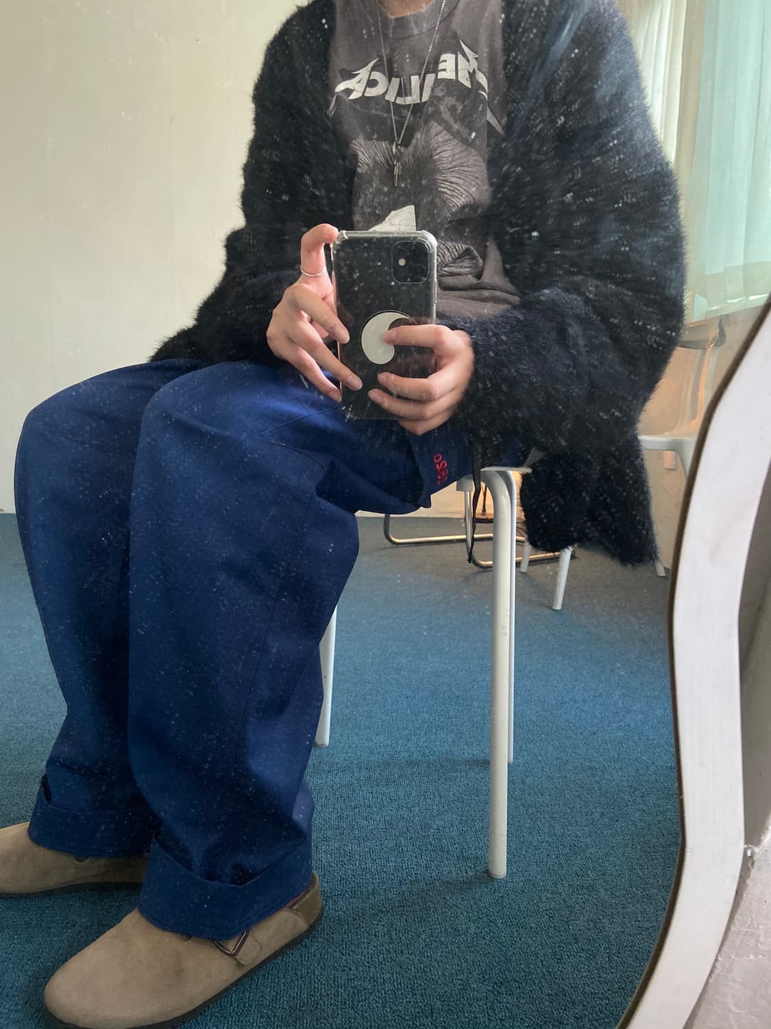 032c x 쉐비뇽 오버사이즈 워크 팬츠 상품이미지2