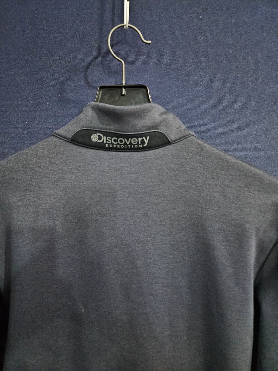 디스커버리 다크그레이 남성 슬림핏 105 기모 집업자켓  상품이미지9