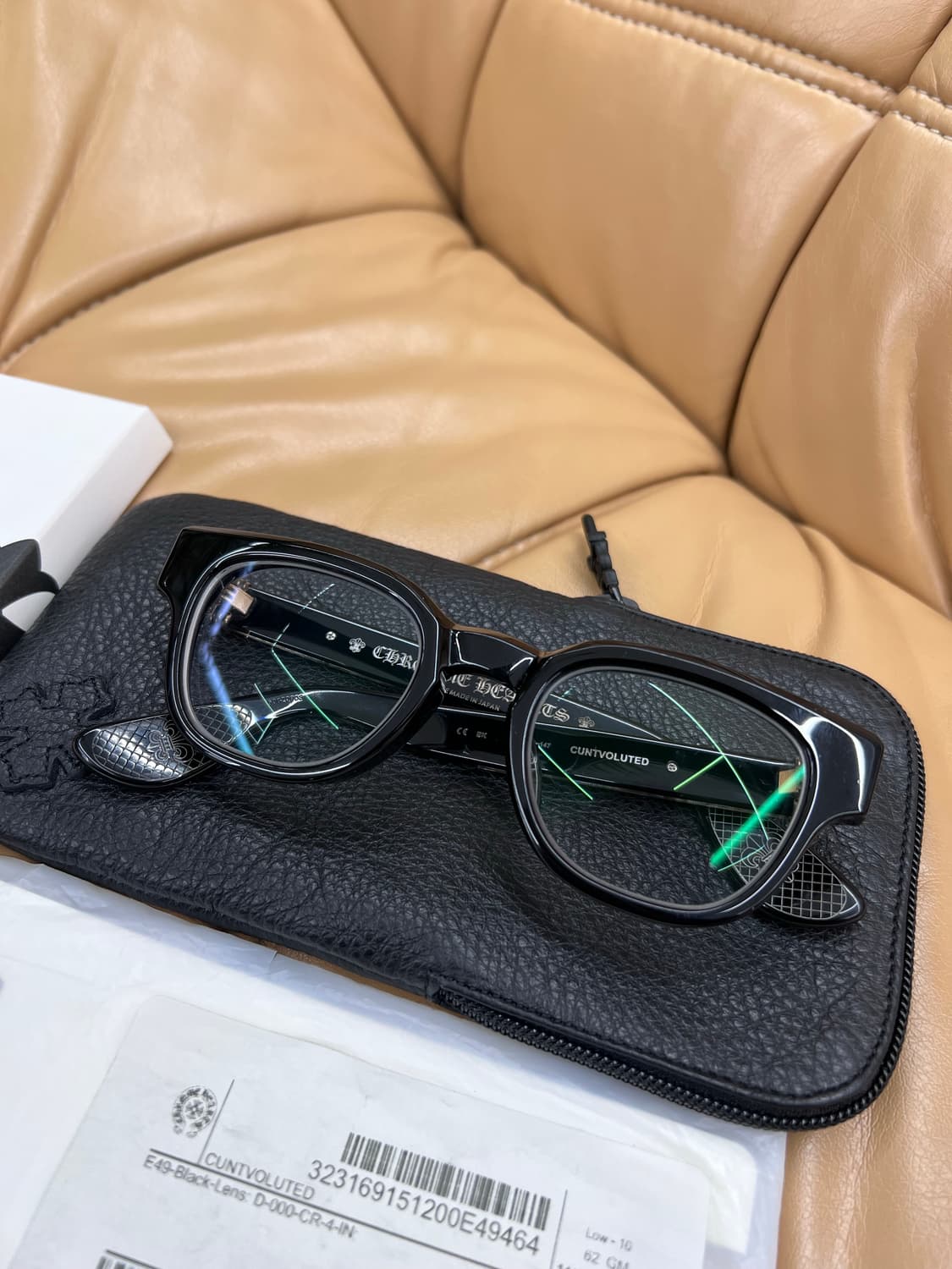 크롬하츠 컨볼루티드 블랙 실버 풀구성 상품이미지1